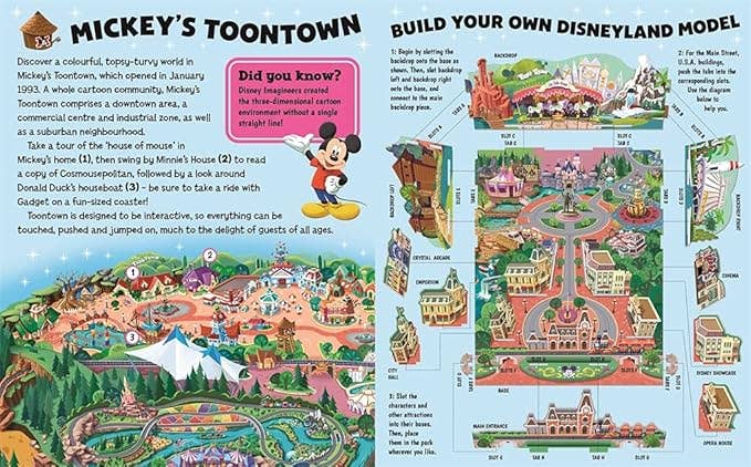 Build Your Own Disneyland Park Model and Book