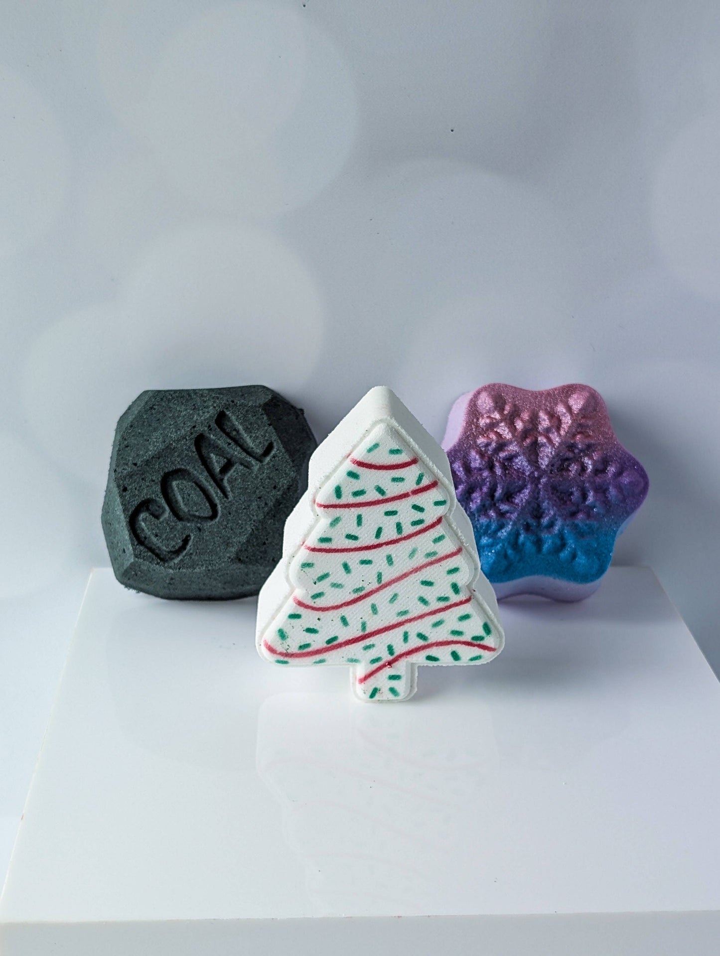 Christmas Tree Cake Bath Bomb