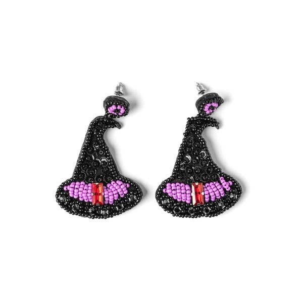 Halloween Beaded Earrings