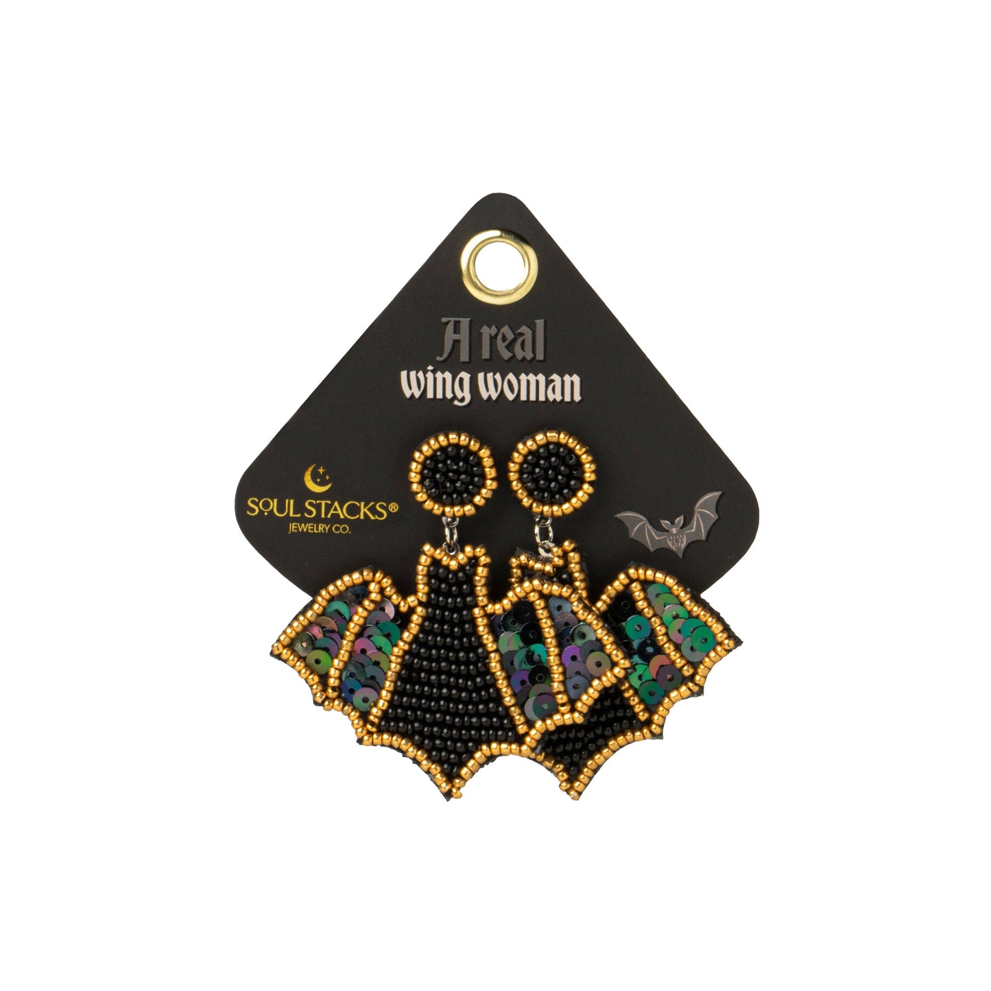 Halloween Beaded Earrings