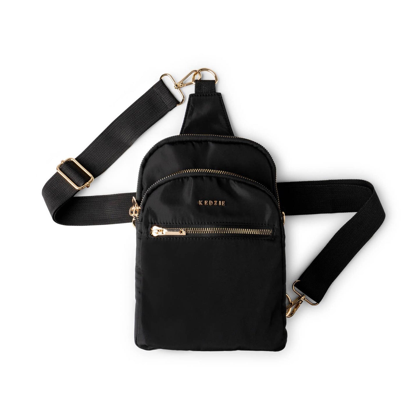 "Roundtrip" Convertible Sling Bag/Crossbody by Kedzie