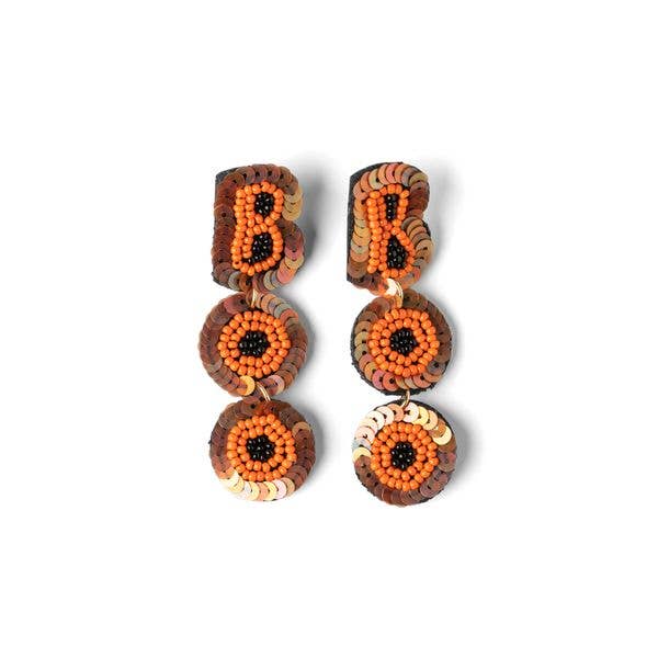 Halloween Beaded Earrings