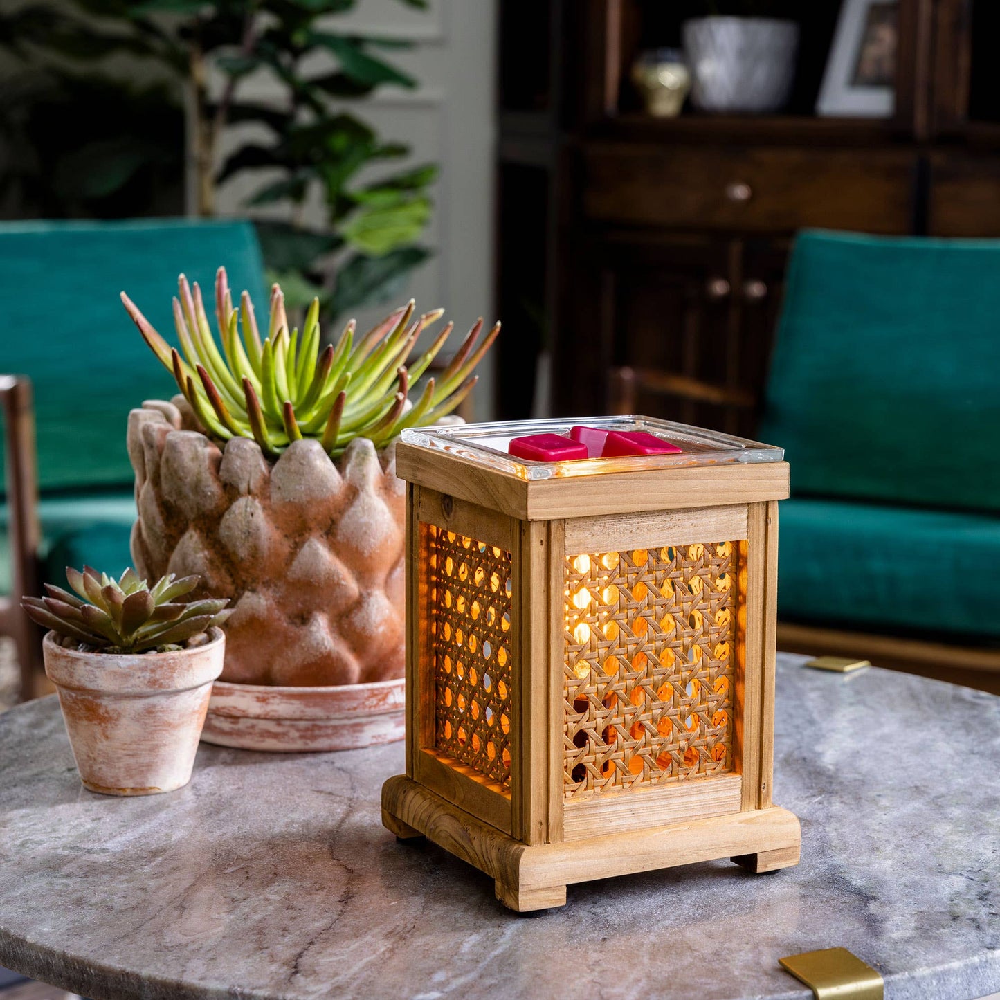 Vintage Bulb illumination Fragrance Warmer