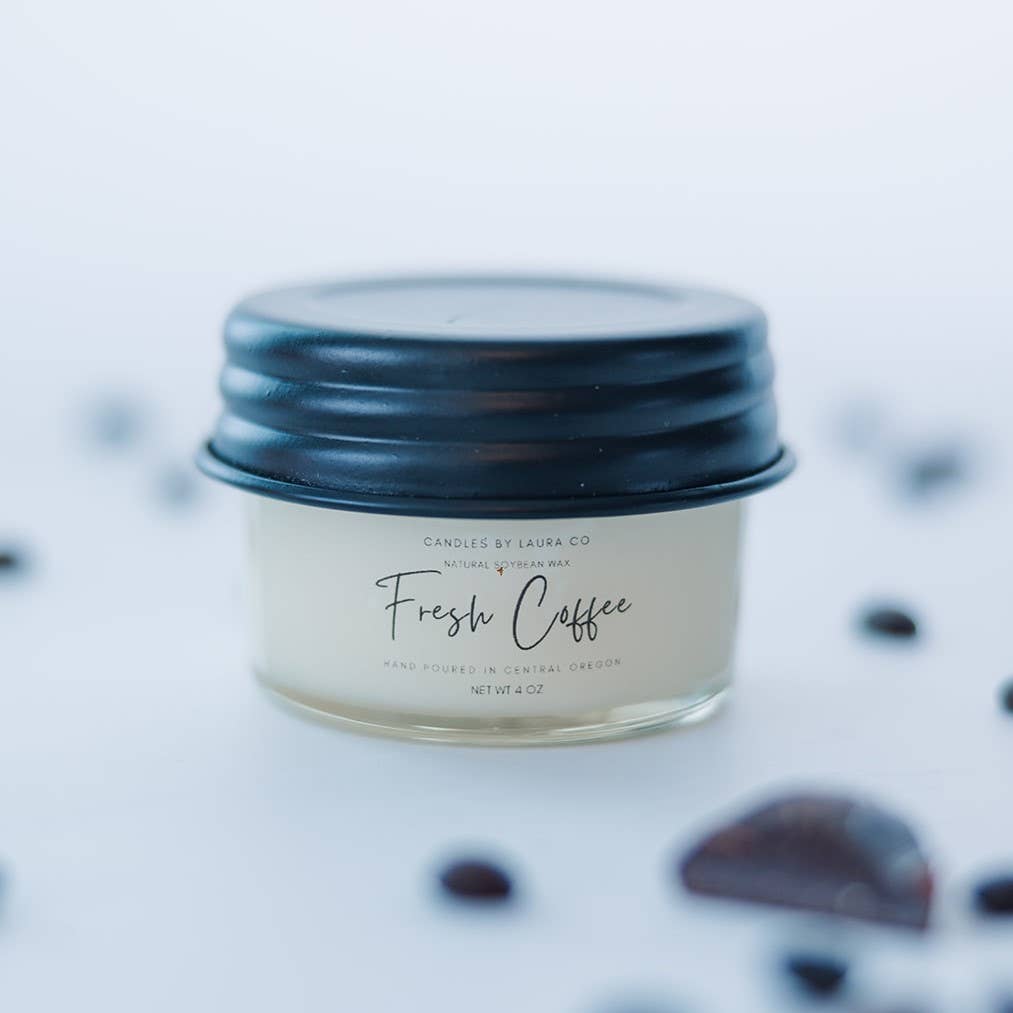 Fresh Coffee Soy Jar Candle