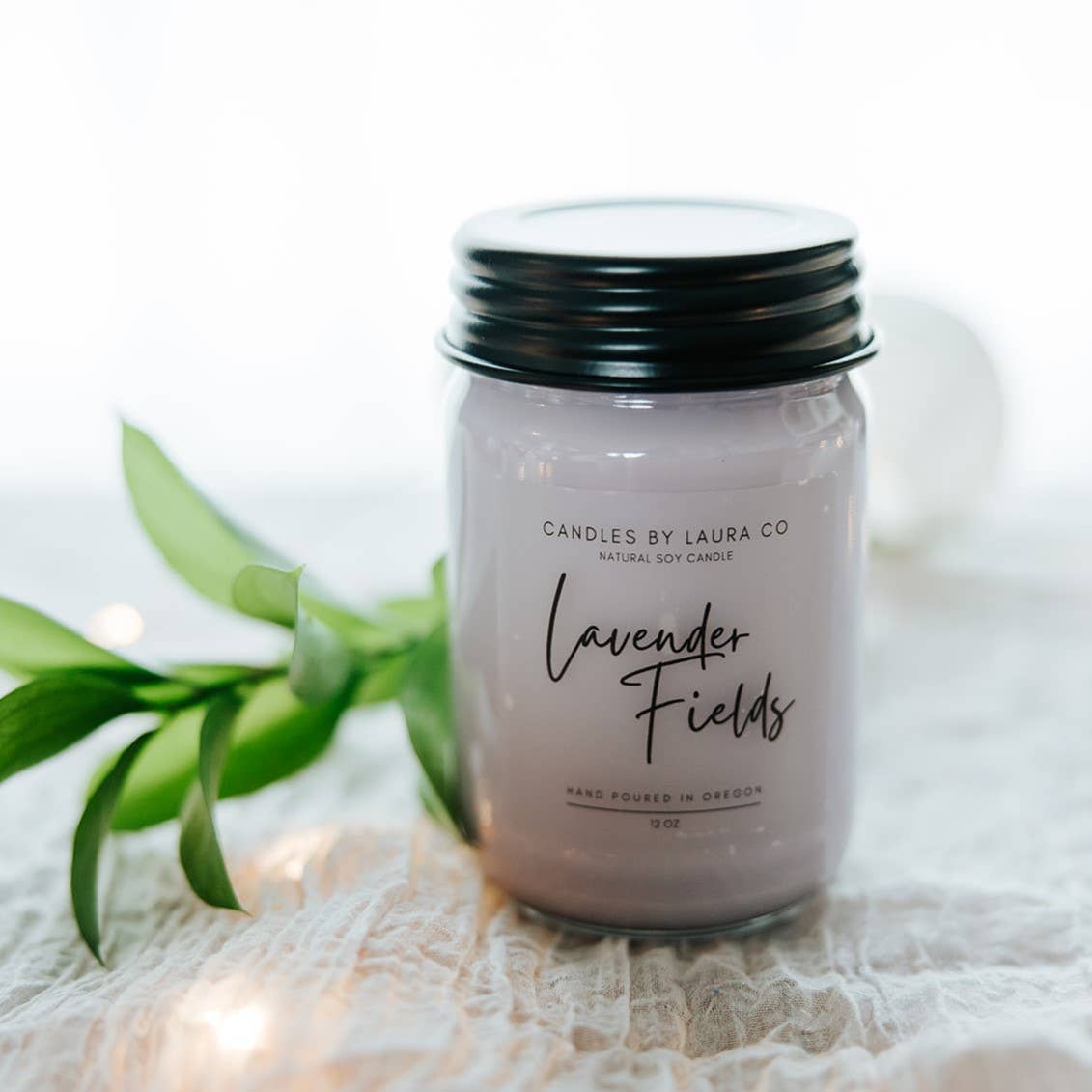 Lavender Fields Soy Jar Candles