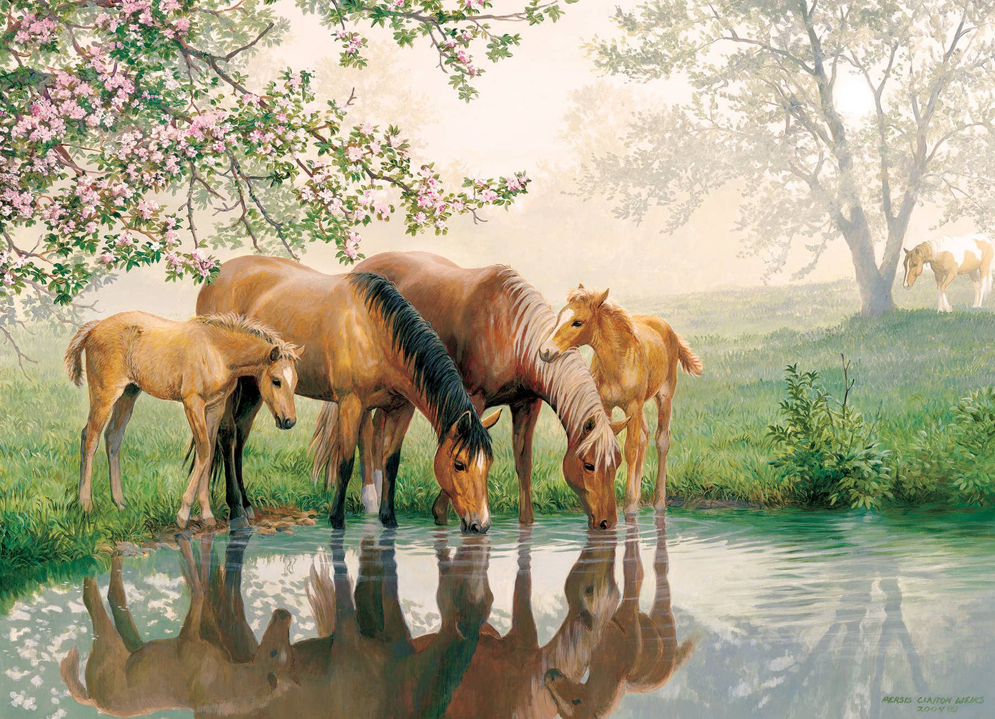 Horse Family (Family) 350pc puzzle