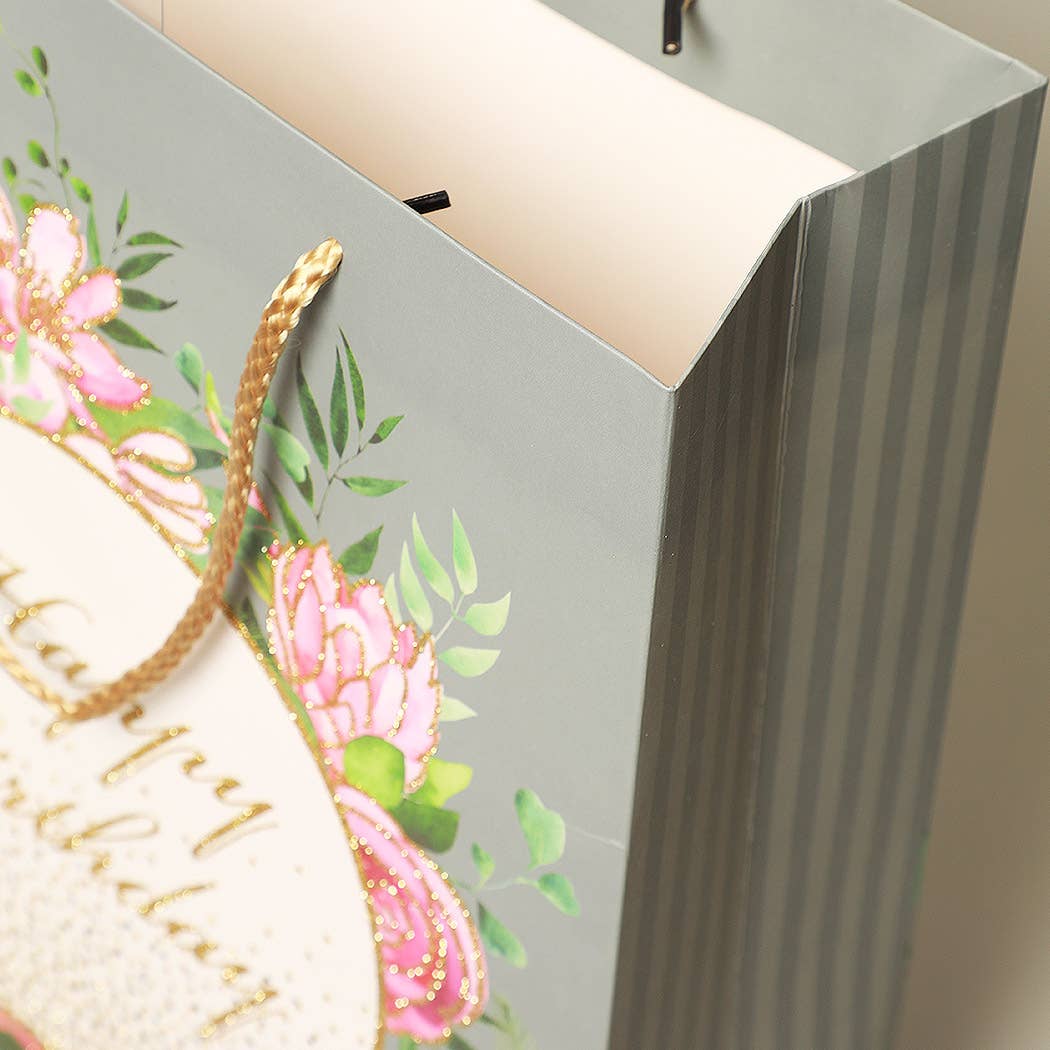 Large Assorted Elegant Birthday Paper Gift Bags