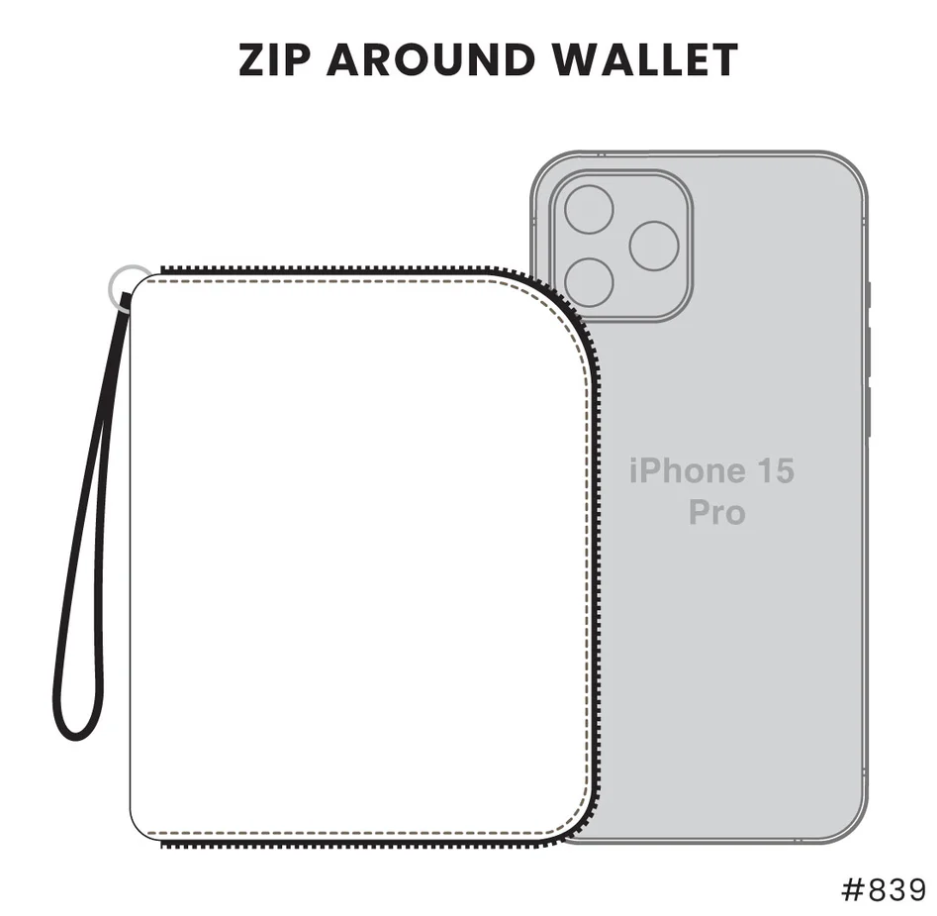 Chala Zip Around Wallet - Chickadee