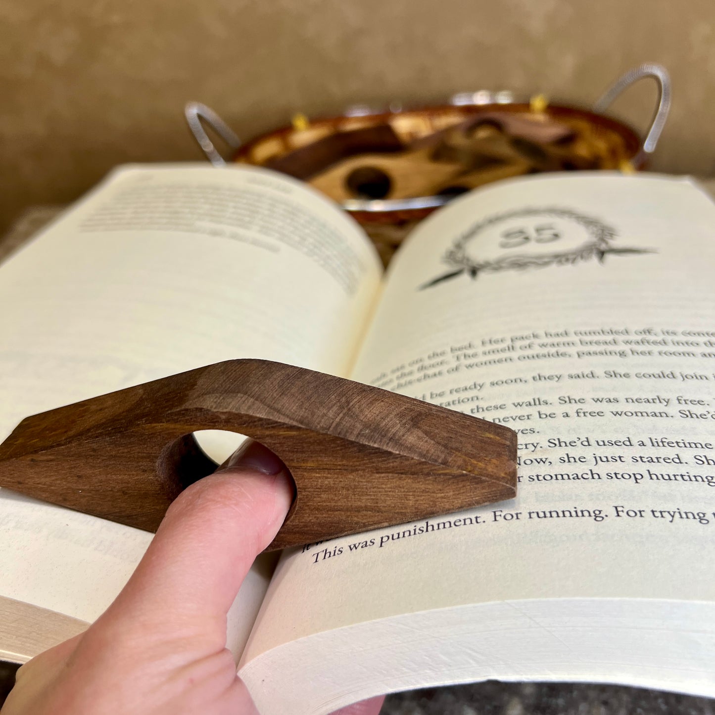 Wooden Page Holders