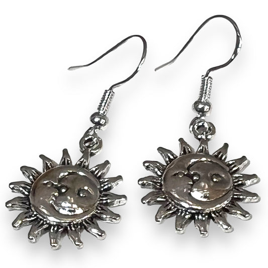 Sun and Moon Earrings