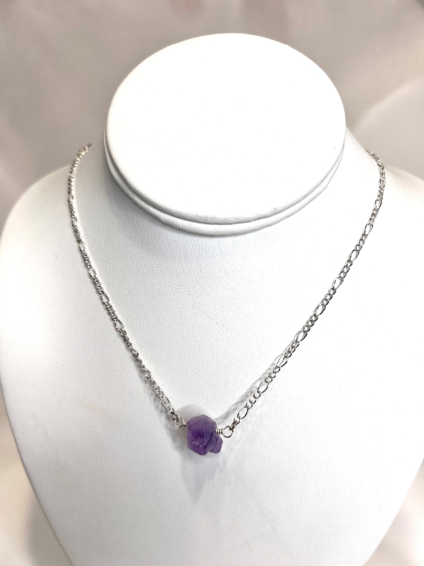 Natural Amethyst Necklace