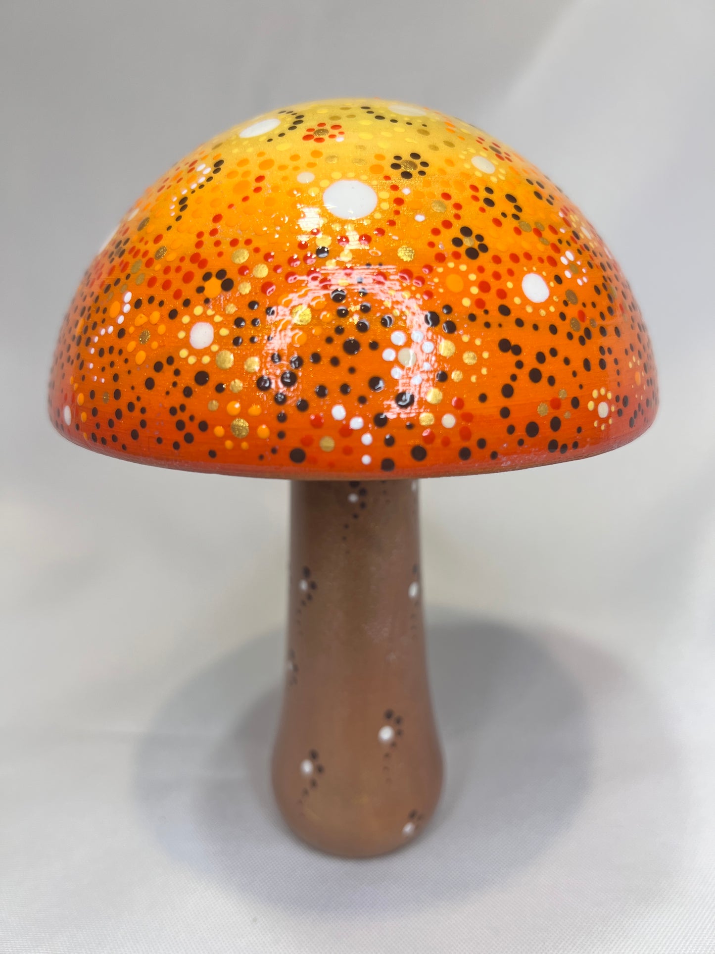 Giant Handpainted Mushrooms