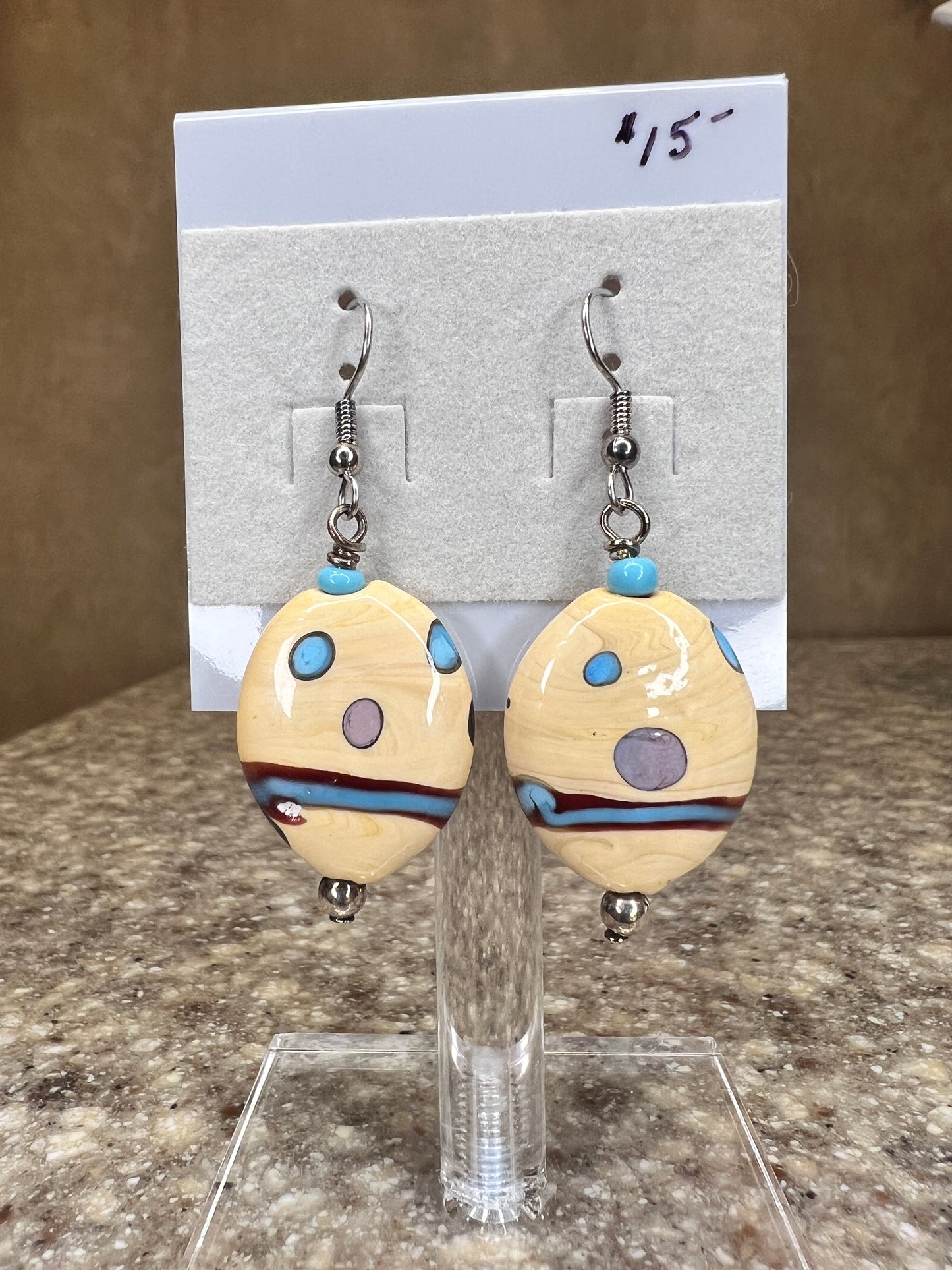 Abstract Ceramic Necklace