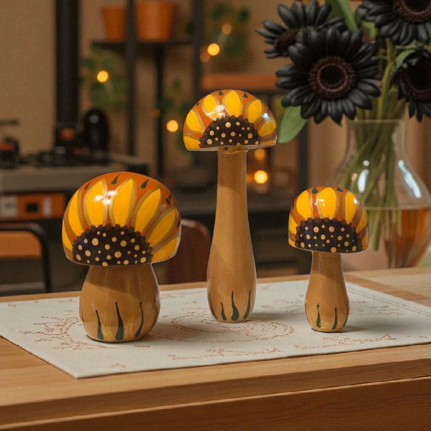 Handpainted Mushrooms - Garden and Shelf Decor *New Designs Added 8/12!*