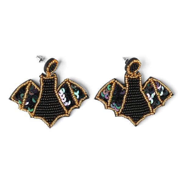 Halloween Beaded Earrings