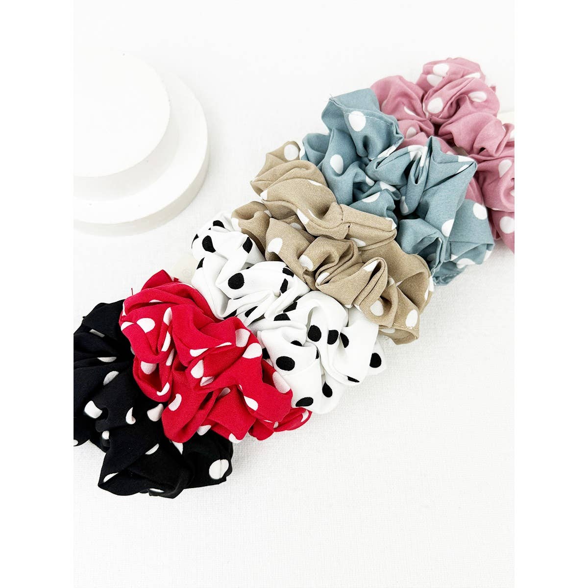 Polkadot Scrunchies 2-pack