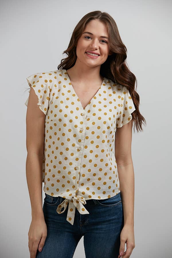 Polka Dot Blouse