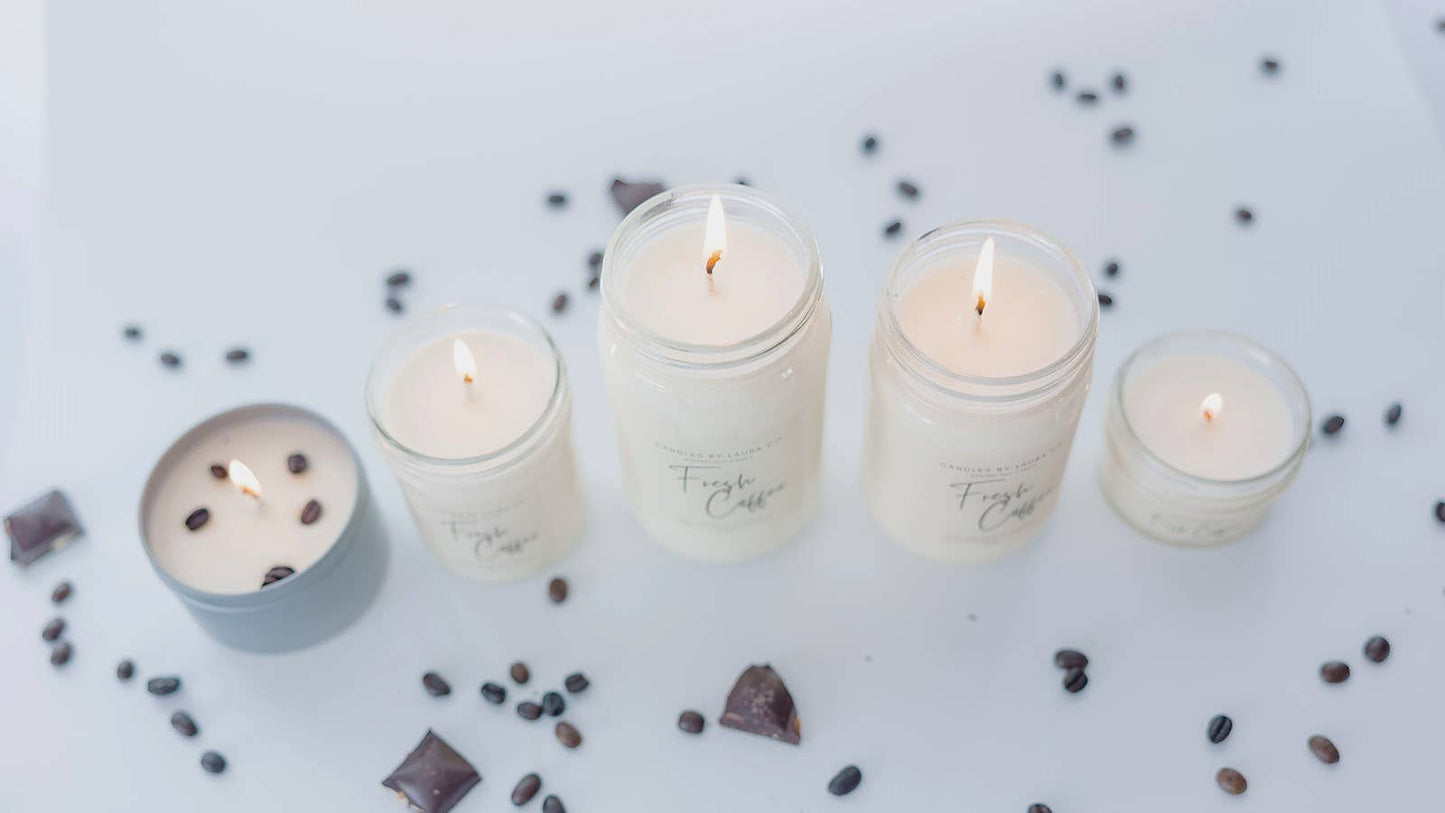 Fresh Coffee Soy Jar Candle
