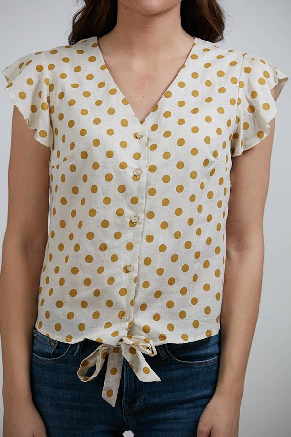 Polka Dot Blouse