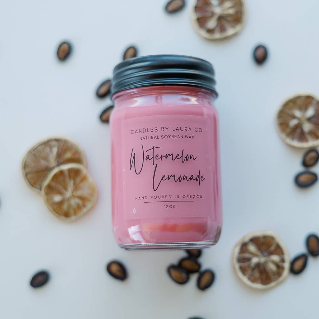 Watermelon Lemonade Soy Candle
