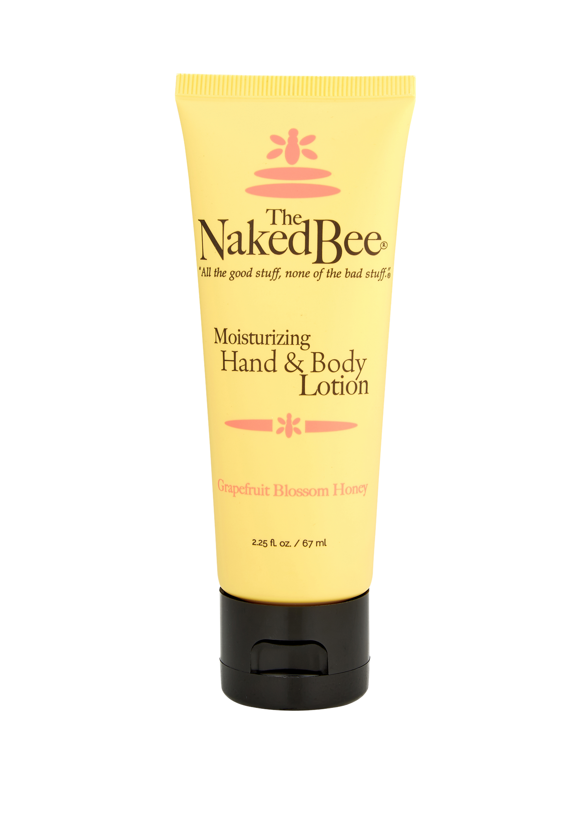 Grapefruit blossom honey hand and body lotion by The Naked Bee.