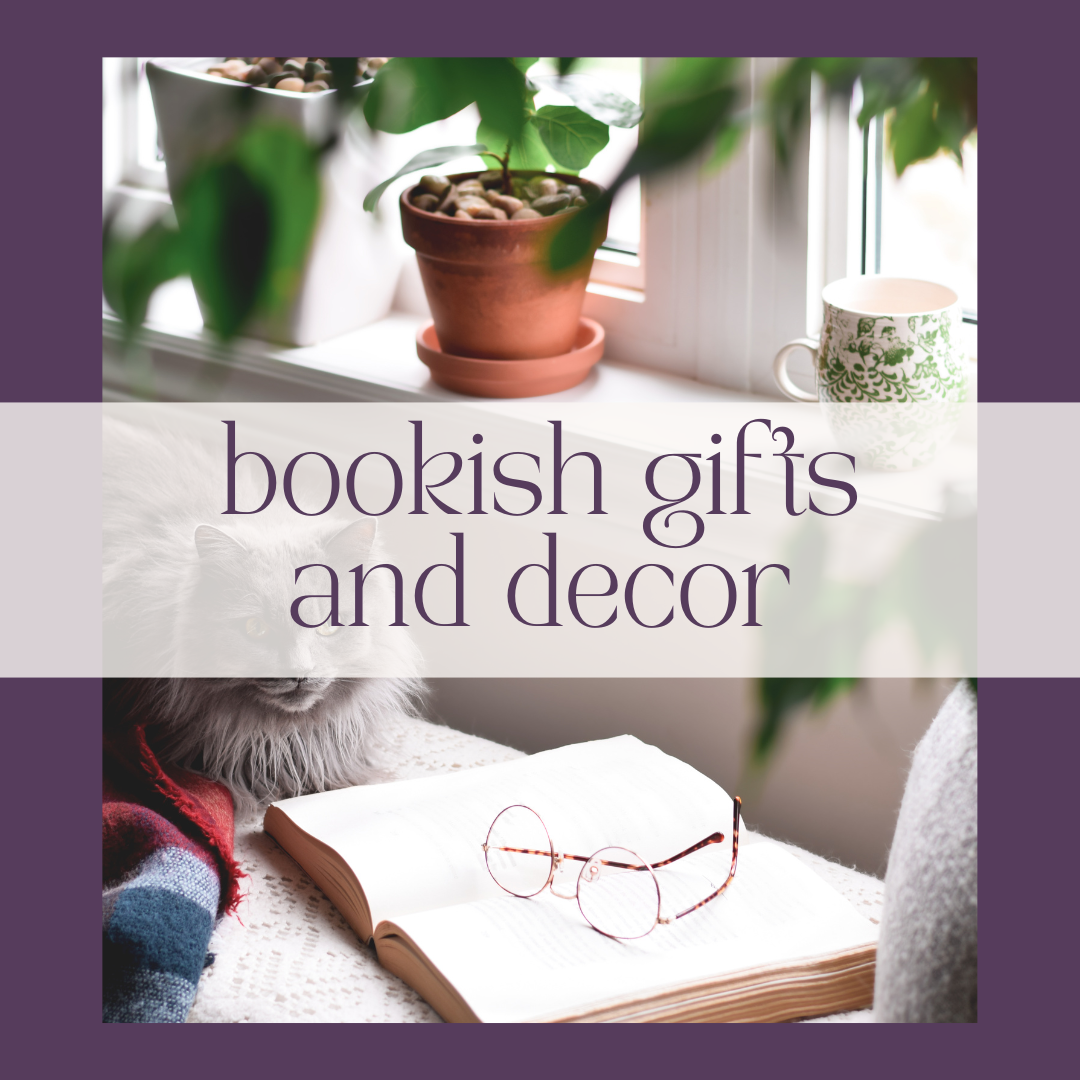 Bookish Gifts and Decor