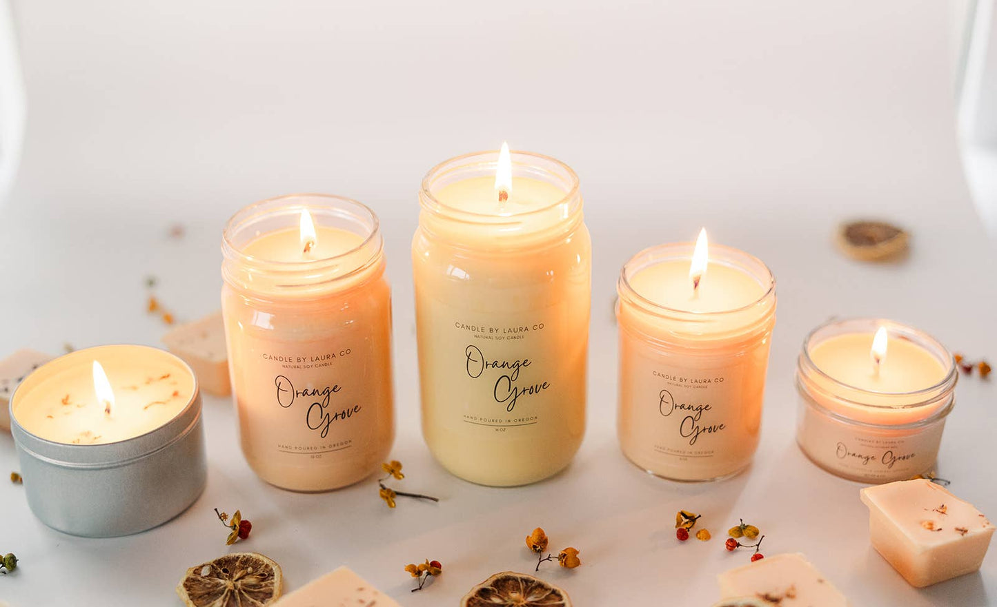 Orange Grove Soy Candle