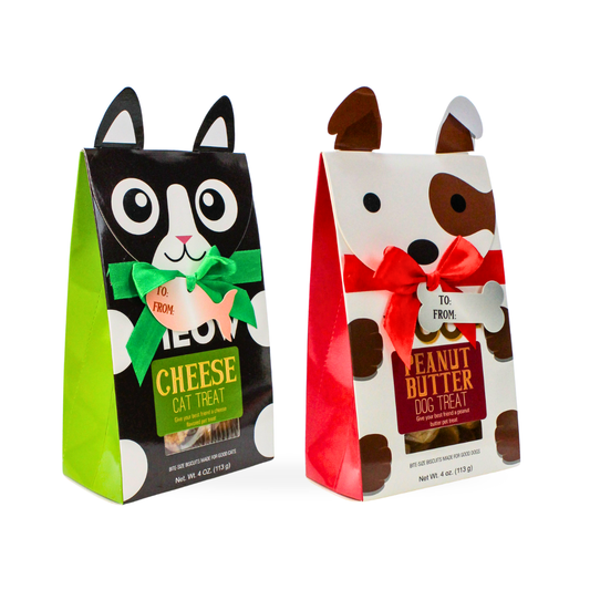 Character Pet Treats – Crunchy Bites: Cheese & Peanut Butter