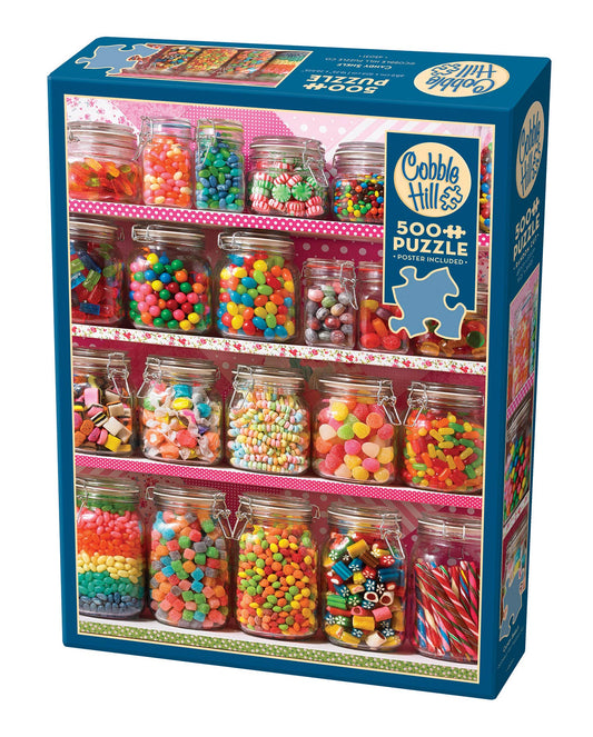 Candy Shelf 500pc puzzle