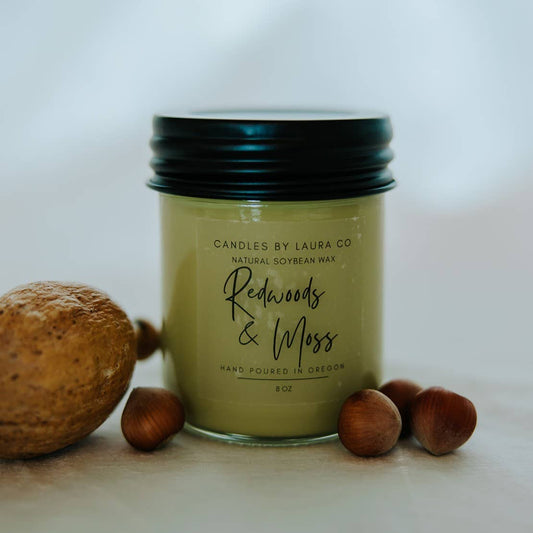 Redwoods and Moss Soy Jar Candle