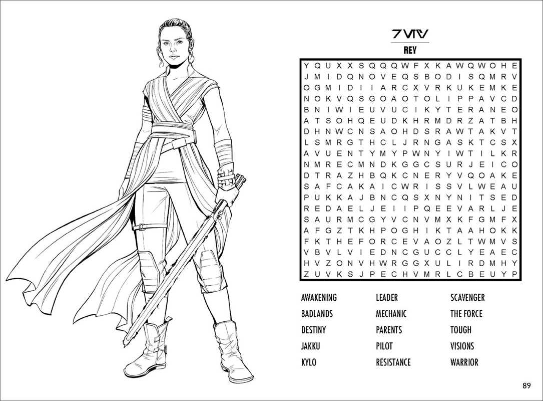 Star Wars: Word Search and Coloring Book