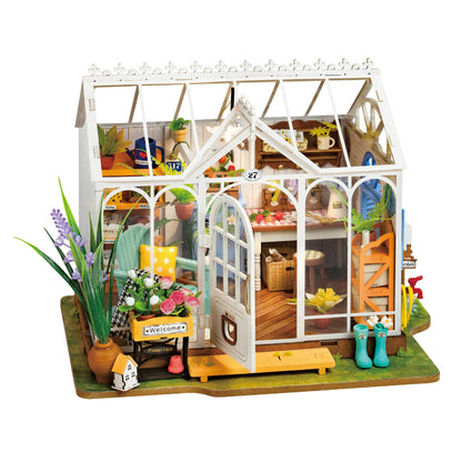 DIY Miniature House Kit: Dreamy Garden House