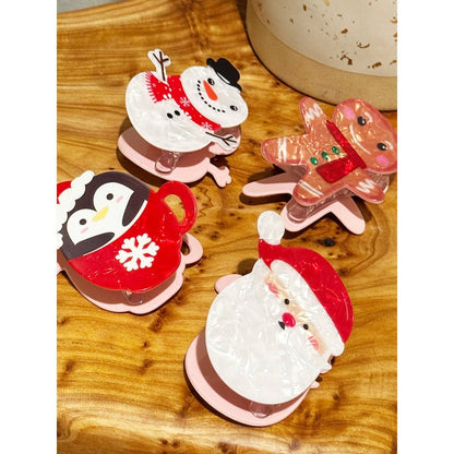 Christmas Character Hair Claw