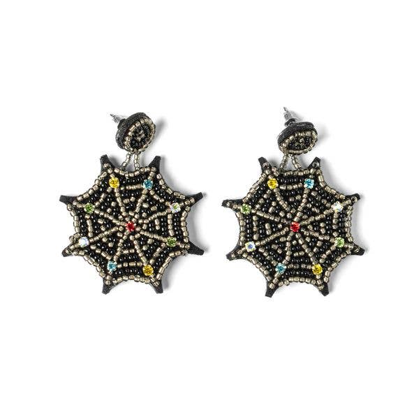 Halloween Beaded Earrings
