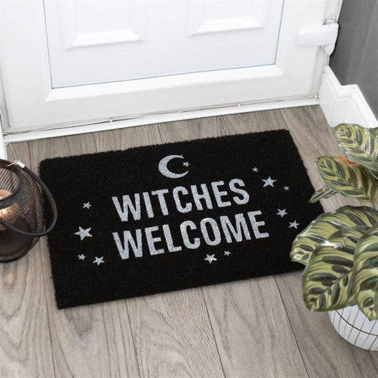 "Witches Welcome" Doormat