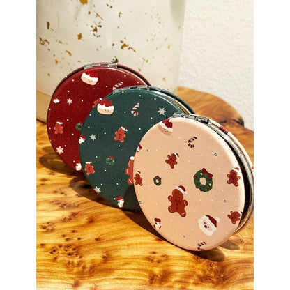 Christmas Pocket Cosmetic Mirror