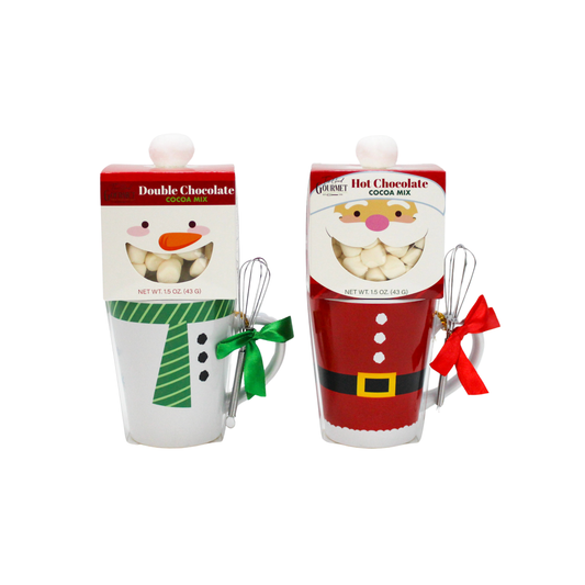 Holiday Cocoa Mug Sets