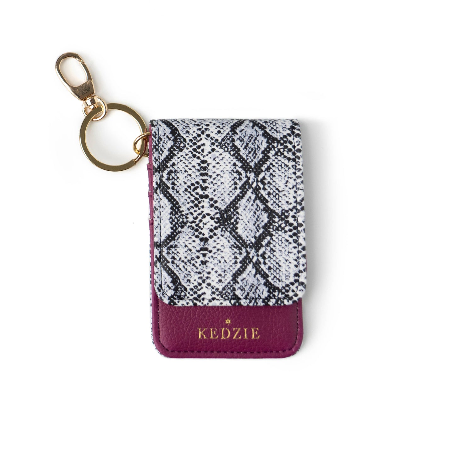 "Essentials Only" ID Holder Keychain by Kedzie