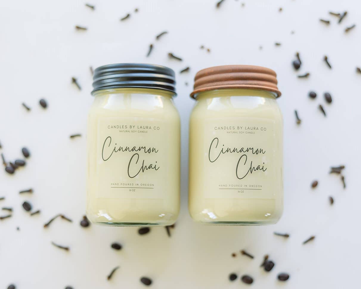 Cinnamon Chai Soy Jar Candle