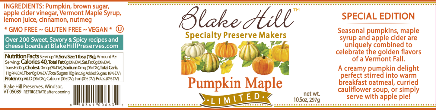 Pumpkin Maple Butter