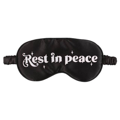 Rest in Peace Satin Eye Mask