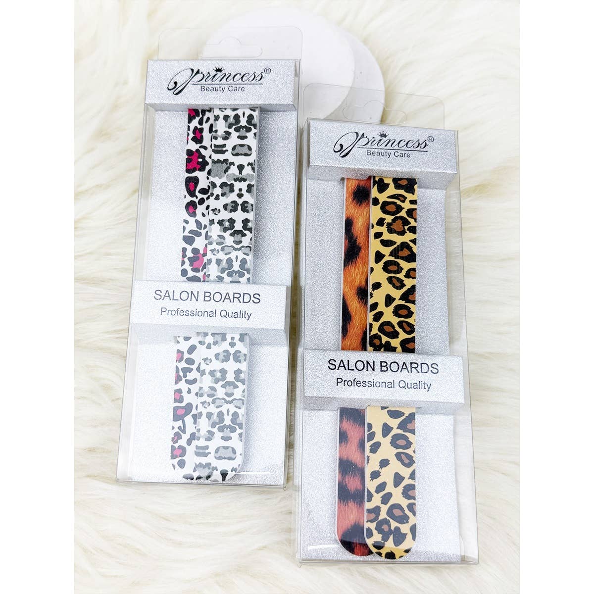Leopard Print Nail File Set