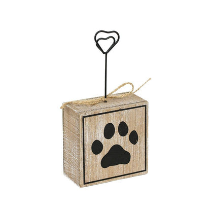 Fur Mama Wood Photo Block