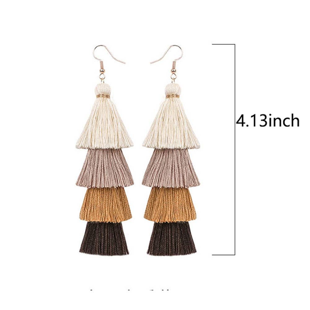 Bohemian Long Tassel Earrings