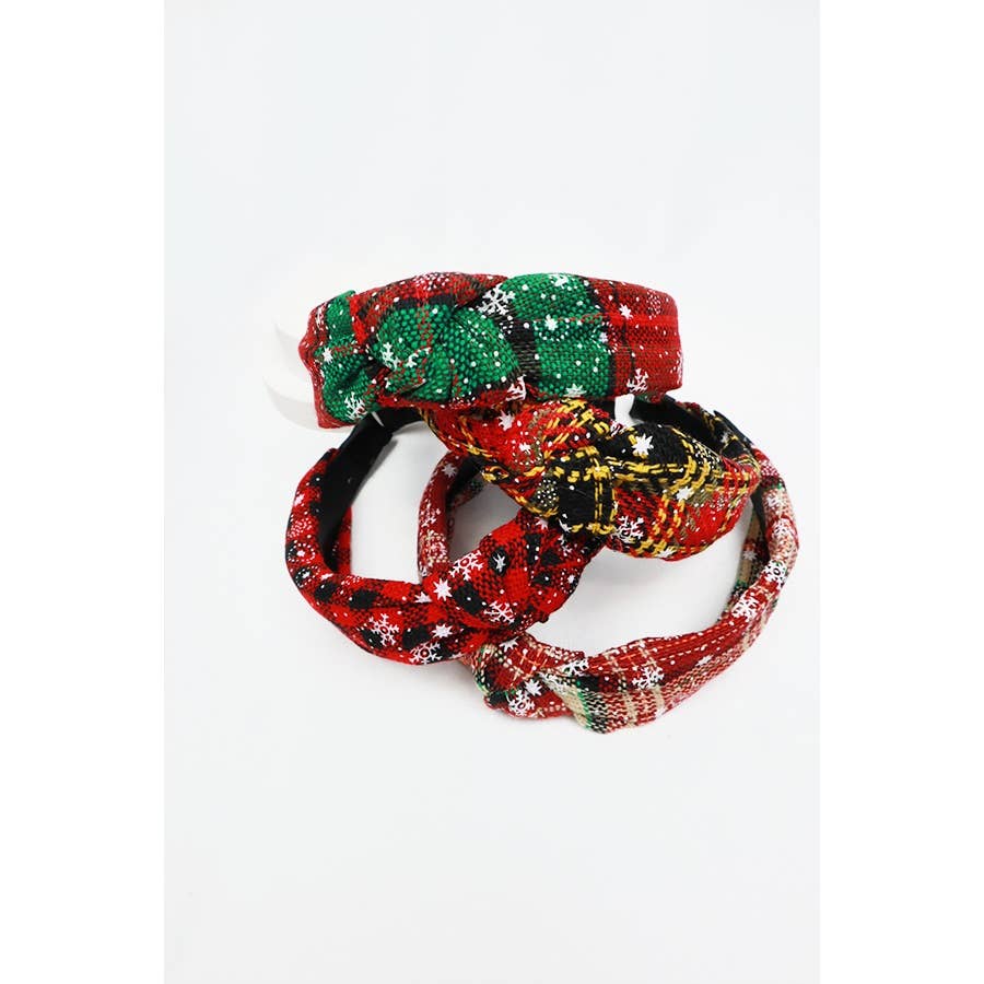 Christmas Theme Knotted Headbands