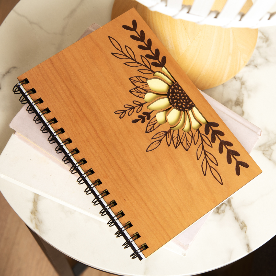 Sunflower Wood Journal