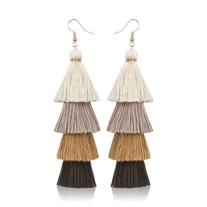 Bohemian Long Tassel Earrings