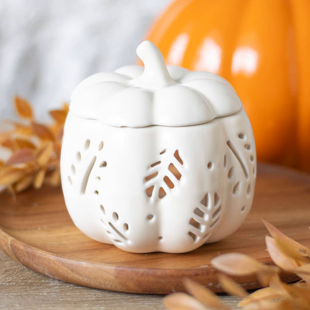 White Pumpkin Oil Burner