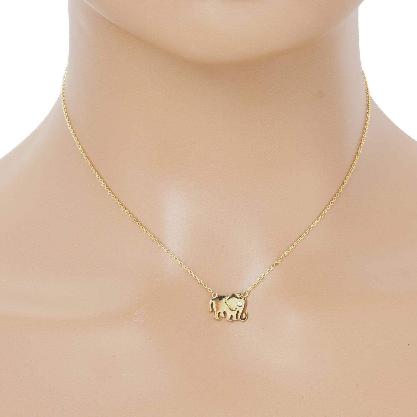 Delicate Elephant Necklace