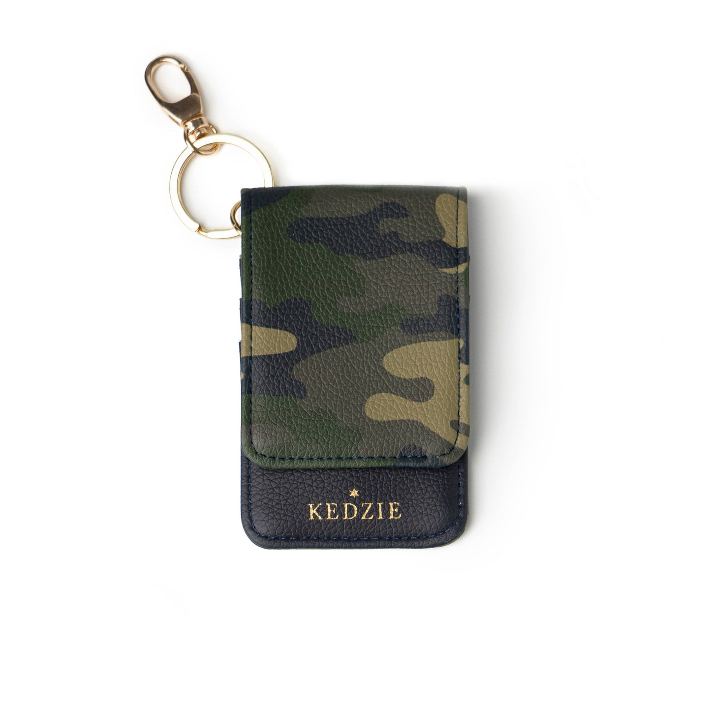 "Essentials Only" ID Holder Keychain by Kedzie